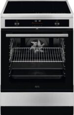 AEG CIB6490APM Induktions-Standherd - Pyrolyse - Edelstahl - 60 cm