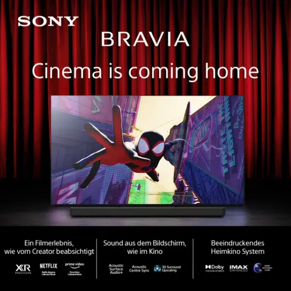 Sony BRAVIA 7 K-65XR70 QLED (XR l Mini LED) 4K HDR Smart TV – Bild 2