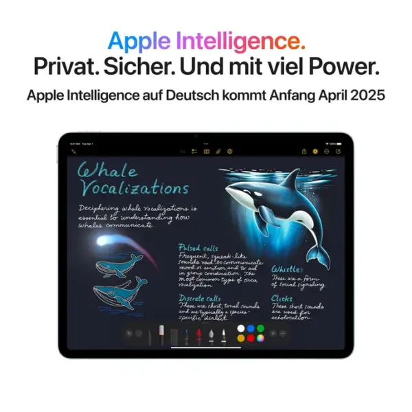 Apple iPad Air 13" 2025 Wi-Fi + Cellular 128 GB Space Grau MCJ14TY/A – Bild 5