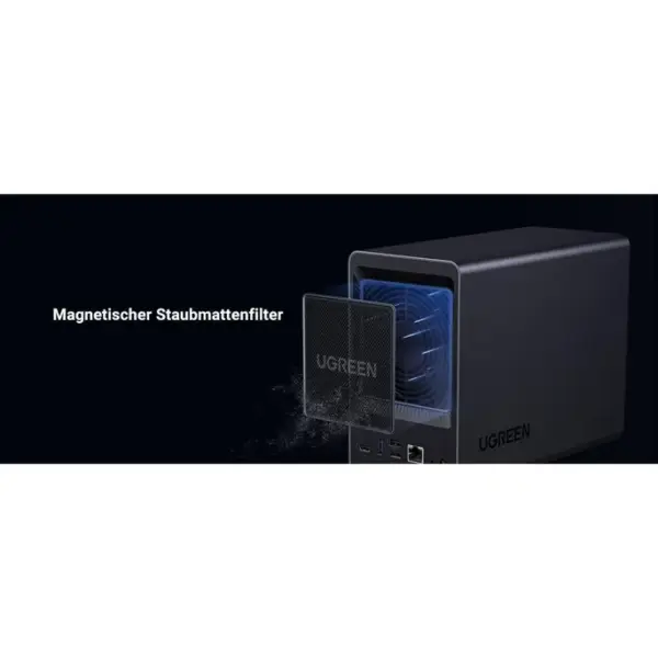 UGREEN NASync DXP2800 NAS System 2-Bay 24TB inkl. 2x Toshiba NAS HDD N300 – 12TB – Bild 5