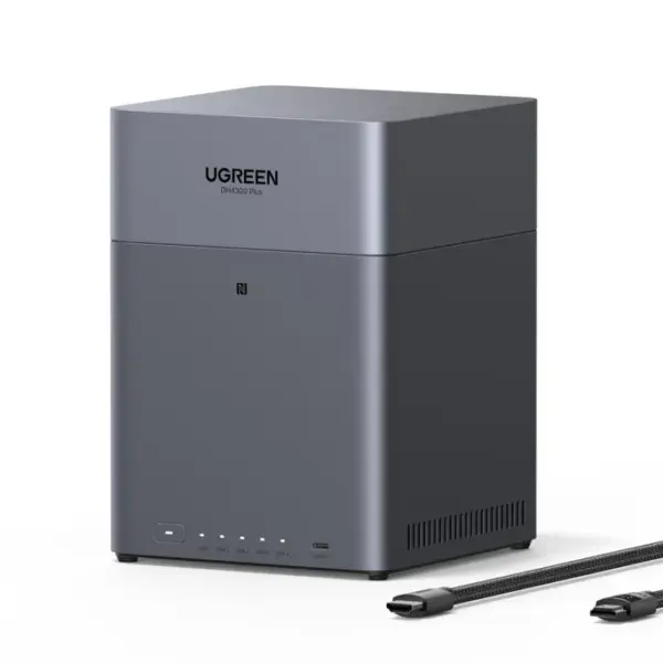 UGREEN NASync DH4300 Plus NAS System 4-Bay EU 32TB inkl. 4x Toshiba NAS HDD N300 – 8TB – Bild 2