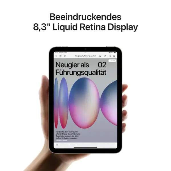 Apple iPad mini 2024 WiFi 512 GB Space Grau MYGY3NF/A – Bild 5
