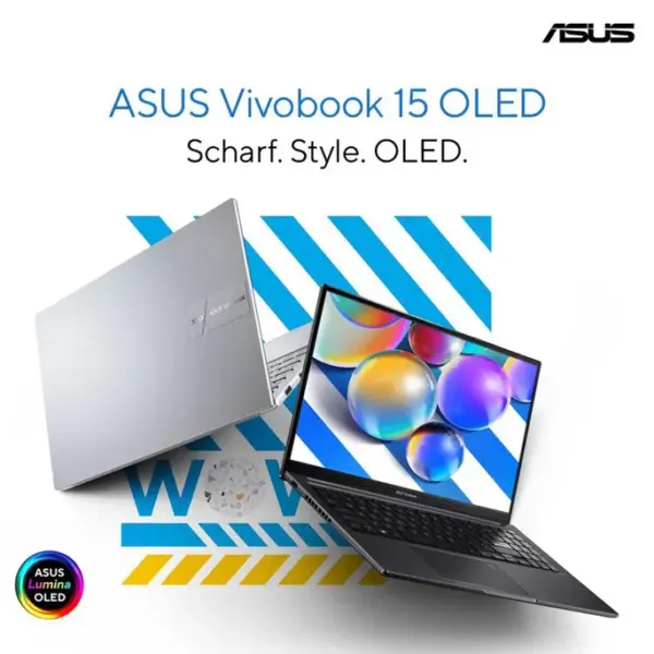 ASUS Vivobook 15 OLED X1505VA-MA925 15,6" WQHD+ OLED Core i9 13900H 8GB/512GB DOS – Bild 5