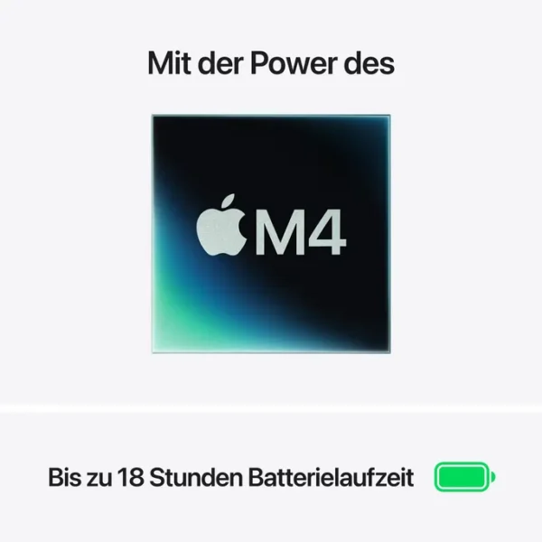 Apple MacBook Air 15,3" 2025 M4/16/1TB SSD 10C GPU Himmelblau BTO – Bild 4