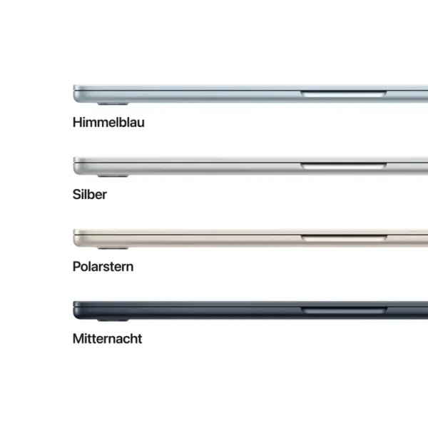 Apple MacBook Air 15,3" 2025 M4/32/256GB SSD 10C GPU Mitternacht BTO – Bild 3