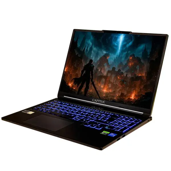 Captiva Notebook Highend Gaming I95-054GE 16" WQXGA Core i7-14650HX 64GB/2TB SSD RTX5070 Win 11 – Bild 2