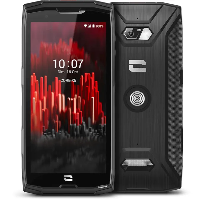 Crosscall CORE X5 schwarz, 6GB RAM / 128GB, Android
