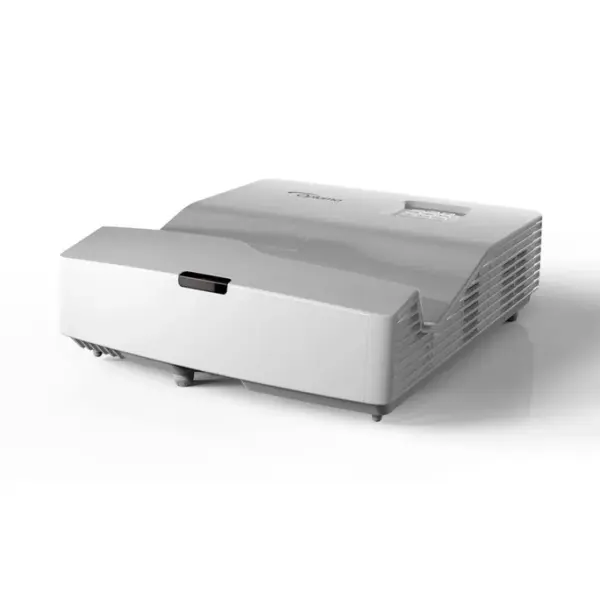 Optoma W340UST WXGA DLP Ultra Kurzdistanz Projektor 4000 Lumen HDMI/VGA/USB/Klinke/LAN Weiß