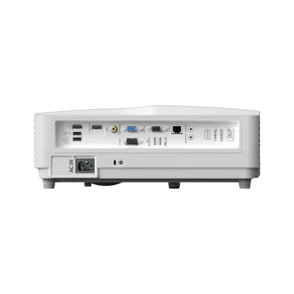 Optoma W340UST WXGA DLP Ultra Kurzdistanz Projektor 4000 Lumen HDMI/VGA/USB/Klinke/LAN Weiß – Bild 4