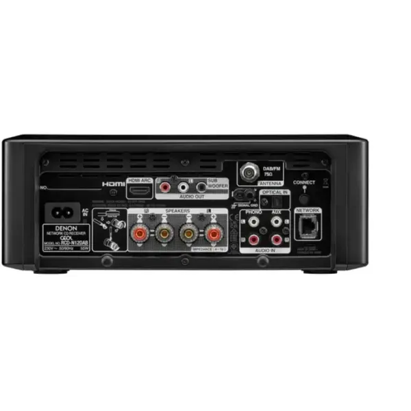 Denon CEOL N-12DABWTE2 CD-Kompaktanlage HEOS Multiroom Bluetooth weiß – Bild 4